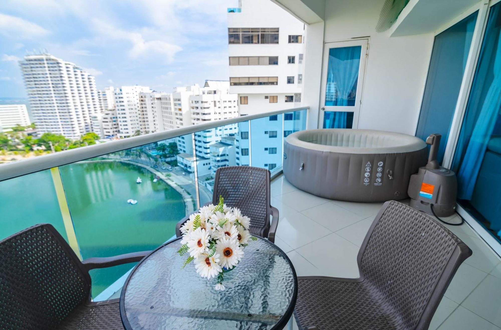 Apartamento Unik Cartagena Edificio Poseidon Dış mekan fotoğraf