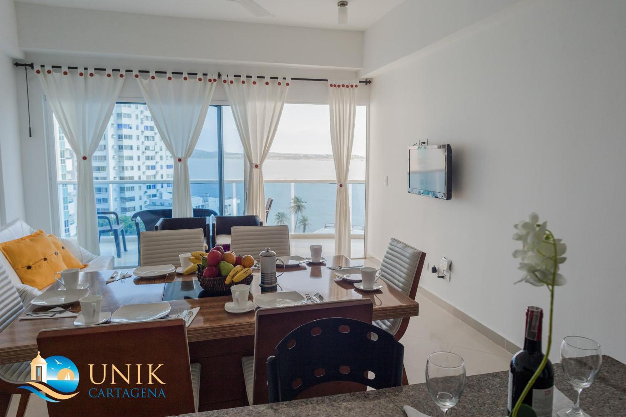 Apartamento Unik Cartagena Edificio Poseidon Dış mekan fotoğraf
